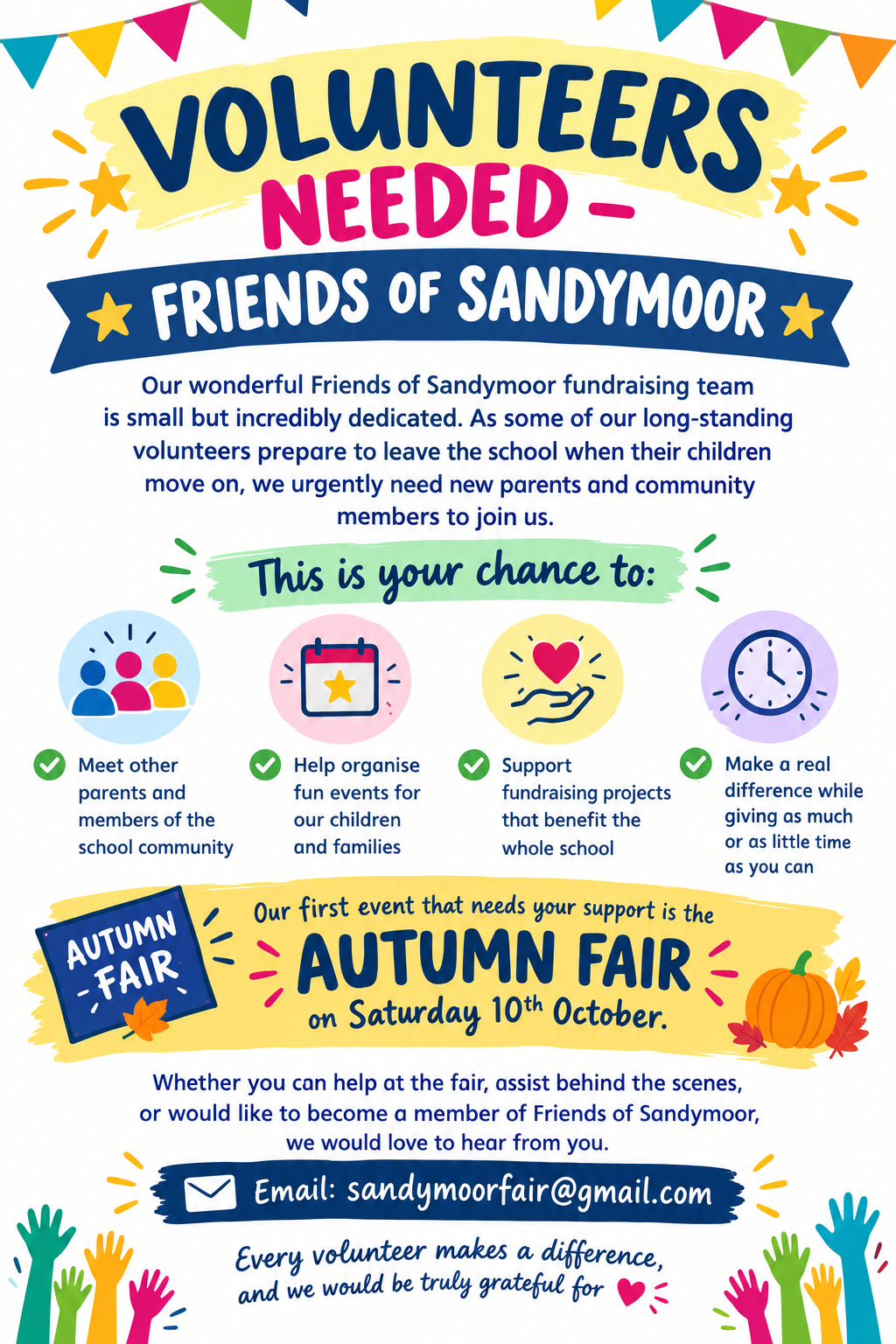 Volunteers Needed - Friends of Sandymoor